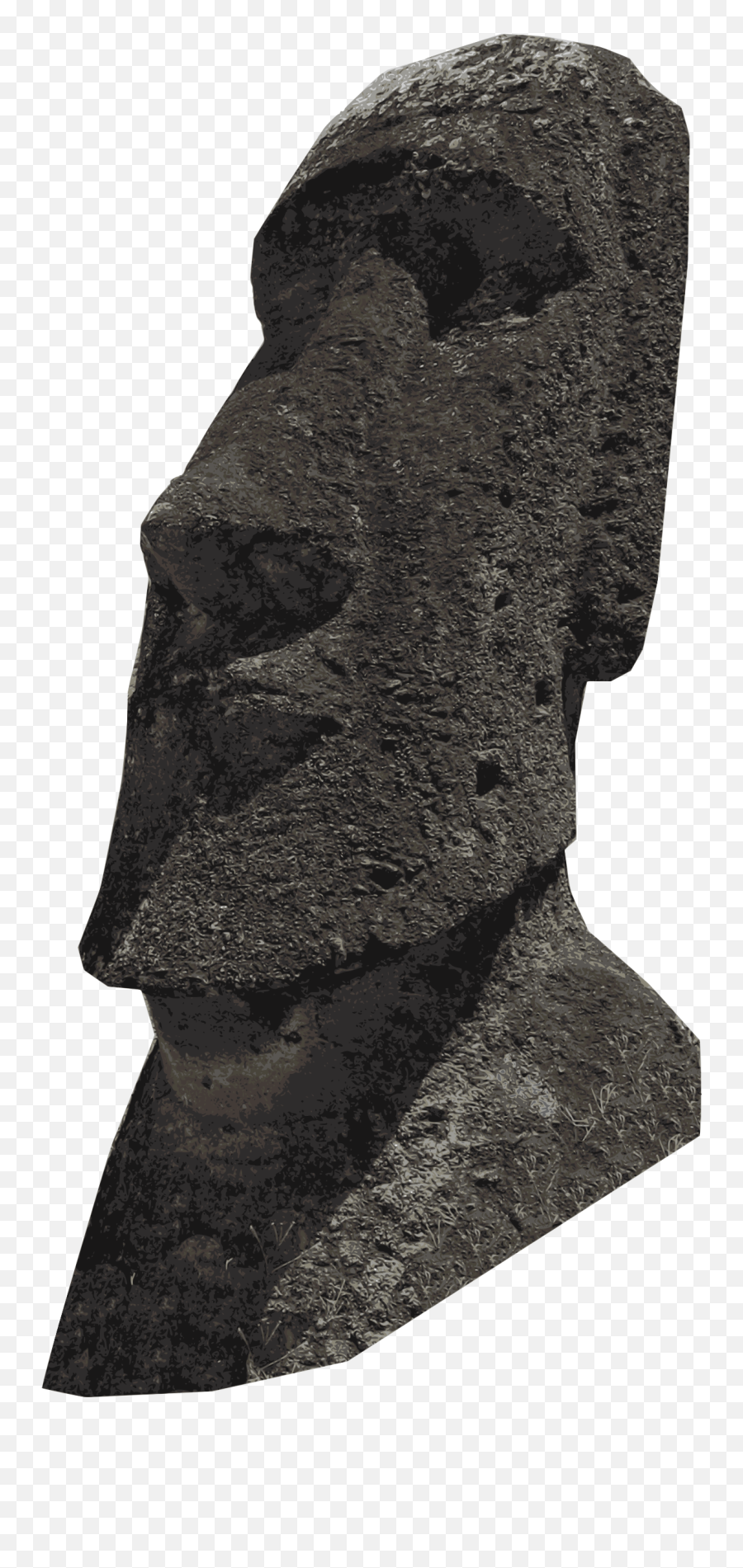 Easterisland Moai Landmark Freetoedit - Easter Island Head Stones Emoji,Moai  Emoji - free transparent emoji 