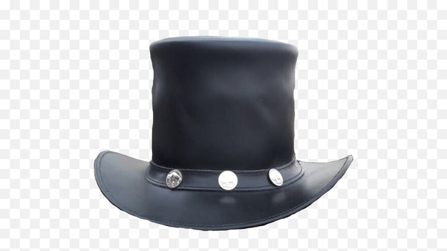 Steampunk Black Diamond Leather Top Hat With And 50 Similar - Top Leather Hats Emoji,Top Hat Emoji