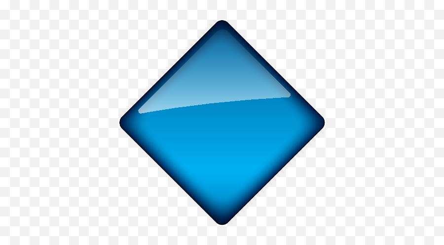 Small Blue Diamond - Triangle Emoji,Diamon Emoji