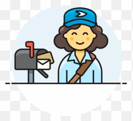 Mailbox Clipart Mail Truck Mailbox - Mail Carrier Clipart Emoji,Fire Mailbox Emoji