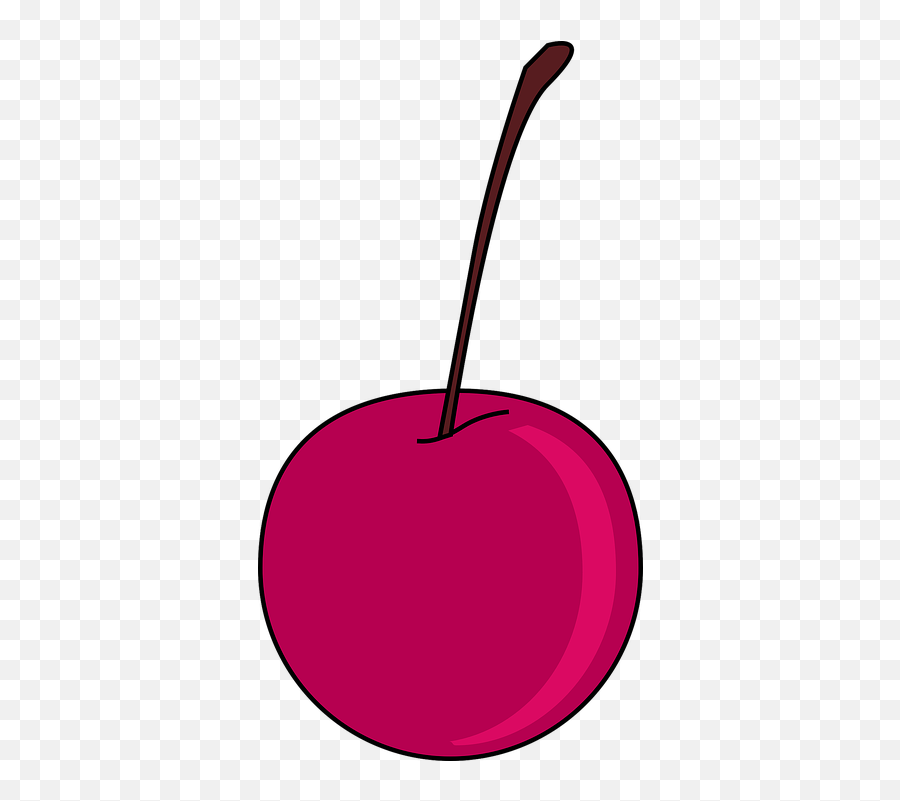 Free Cherry Fruit Vectors - Cherry Clip Art Emoji,Cherry Blossom Emoticon