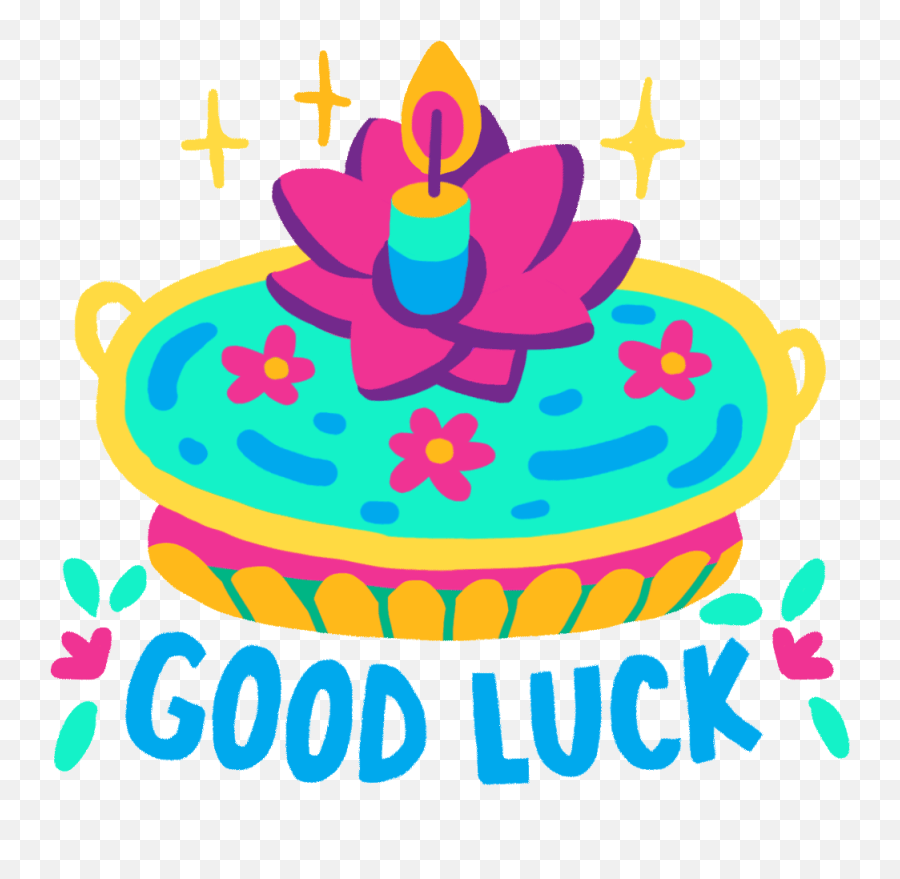 Google Diwali Stickers - Good Luck Cake Gif Emoji,Emoji For Namaste