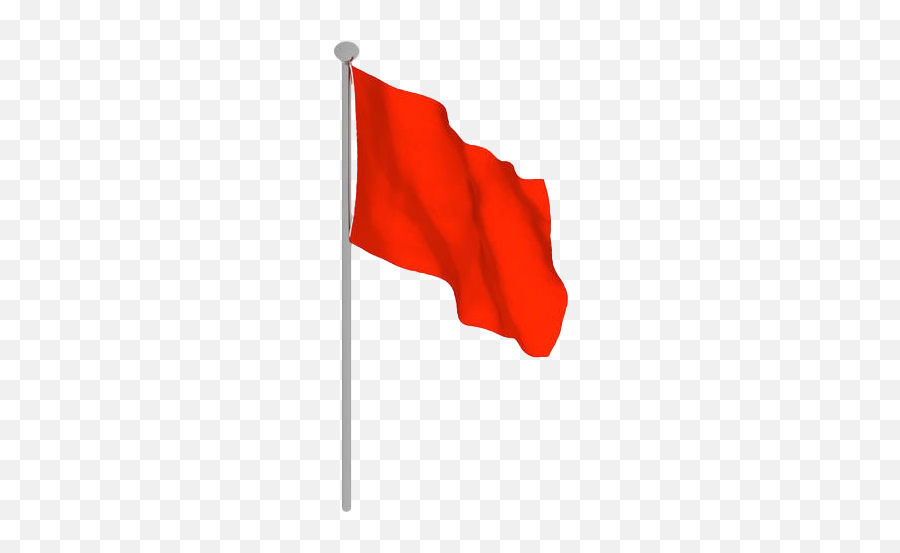 Hand Painted Red Flag Png Download - Waving Red Flag Transparent Emoji,Red Flag Emoji