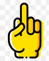 Middle Finger Icon At Getdrawings Free Download - Png Emoji,Bird Finger Emoji