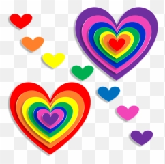 Hearts Love 3d Valentines Day February - Love Heart Craft Emoji,Kiss Emoji