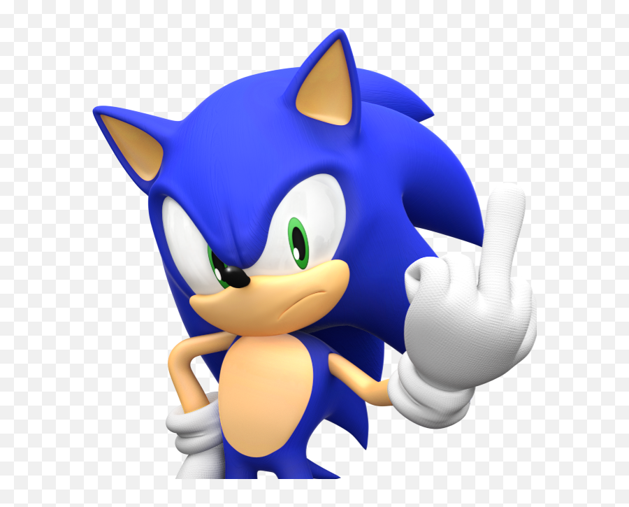 65 Best The Finger Images Finger In Other Words Middle - Sonic The Hedgehog 4 Episode Emoji,Flipping Off Emoticon