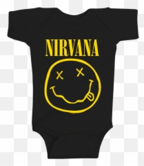 Nirvana Transparent Baby - Smiley Face Emoji