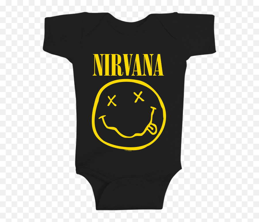 Nirvana Transparent Baby - Nirvana Smiley Transparent Nirvana Smiley Face Emoji,Nirvana Emoji