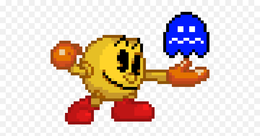 Pixel Art Gallery - Pixel Art Do Pac Man Emoji,Emoji Pacman