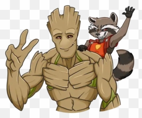 Groot WhatsApp Emoji