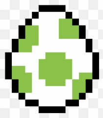 Huevo De Yosi - Yoshi Egg Pixel Emoji,Yoshi Emoticon
