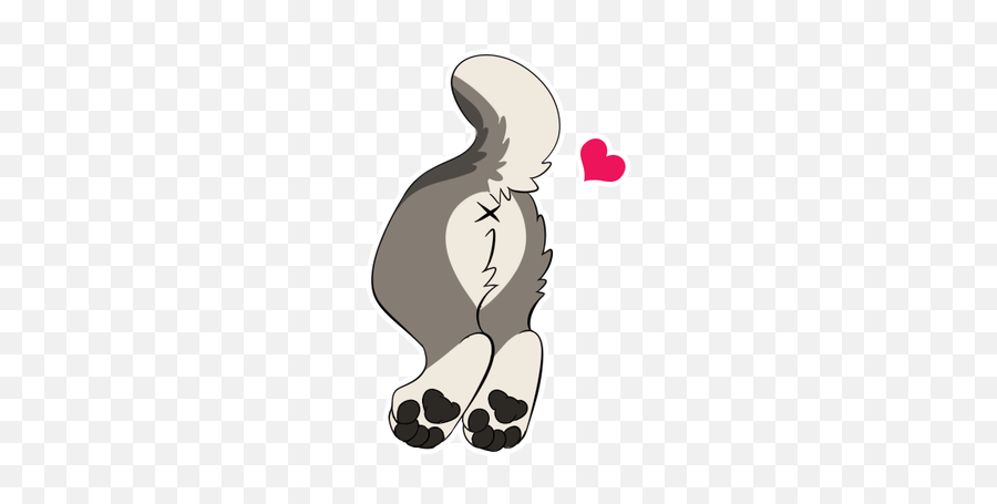 Furry Telegram Stickers - Pulex Wolf Furry Stickers Emoji,Telegram Emoji Stickers