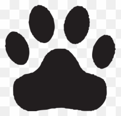 Dog Paw Print Clip Art Free Download - Tiger Paw Print Clip Art Emoji,Paw Print Emoji