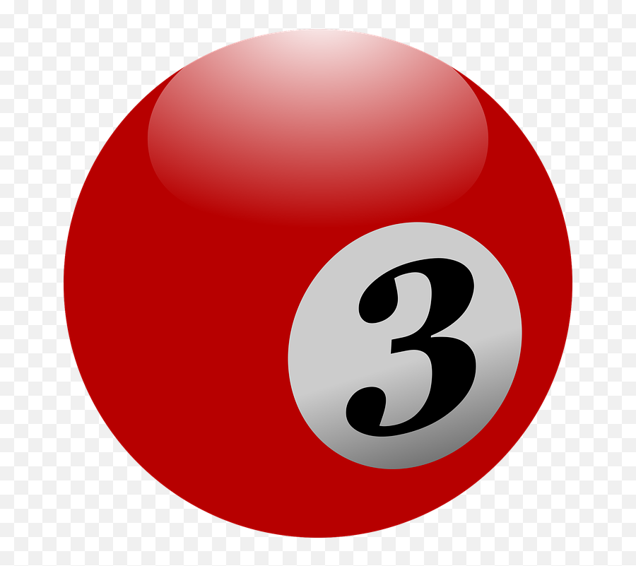 Pool Billard Ball Snooker - Pool Ball 3 Icon In Png Emoji,Crystal Ball Emoji