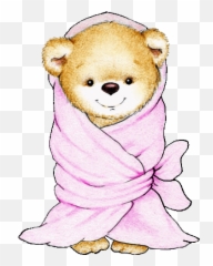 Animated Gif Animation Cute Bears - Teddy Bear With Blanket Clipart Emoji,Crickets Chirping Emoji