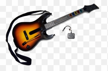 Ps3 Guitar Hero Controller Transparent - Guitar Hero World Tour Guitar Emoji,Emoji Guitar