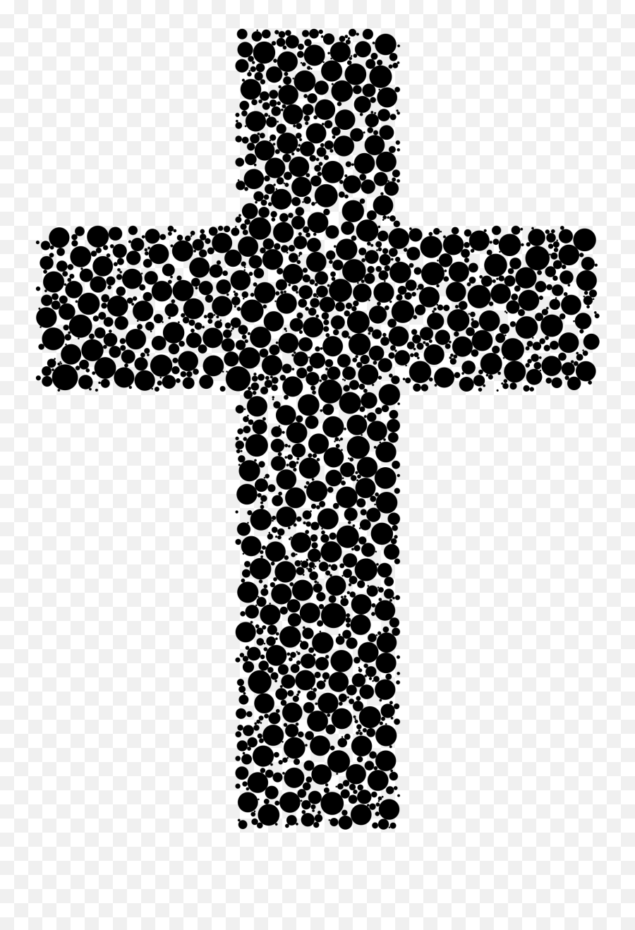 Library Of Cross Clip Art Royalty Free - Cross Black And White Free Emoji,Christian Cross Emoji