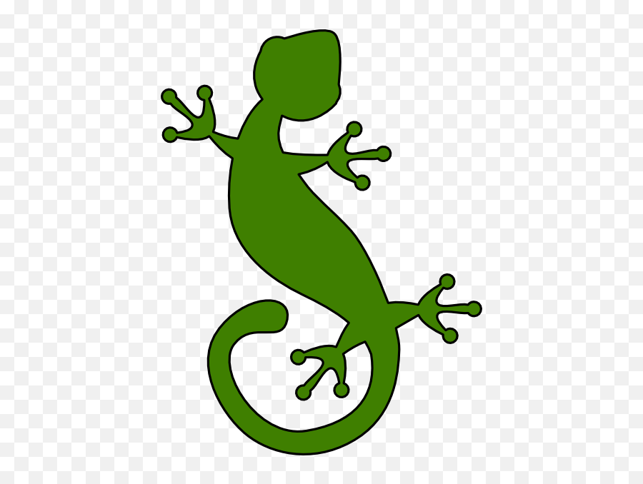 Lizard Clipart Transparent - Gecko Clipart Emoji,Lizard Emoji