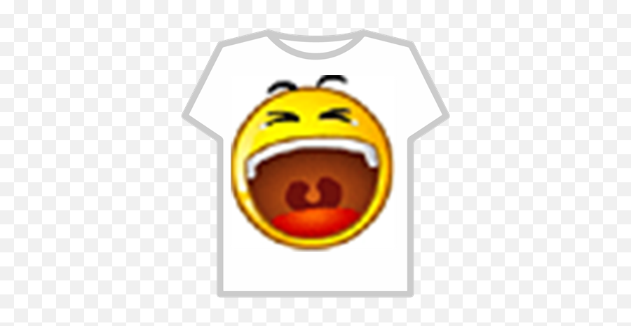 Smiley - T Shirts In Roblox Emoji,Screaming Emoticon