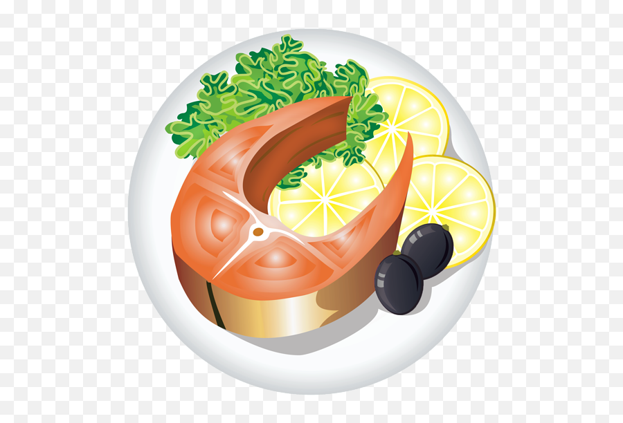 Clip Library Library Fish Dinner Clip - Fish Food Clipart Emoji,Flag Fish Fries Emoji