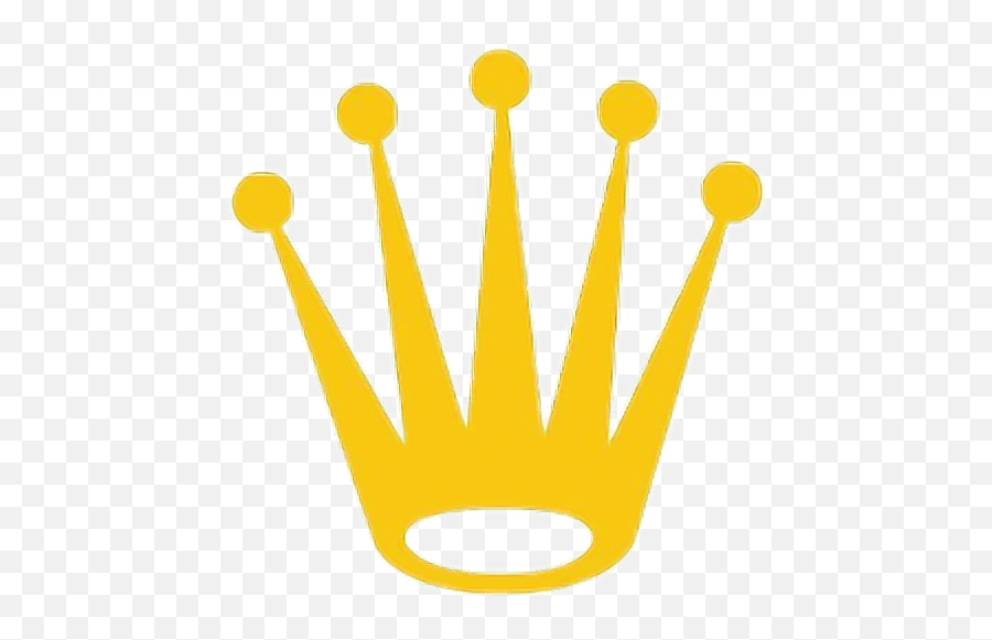 Rolex - Black Rolex Crown Logo Emoji,Rolex Crown Emoji