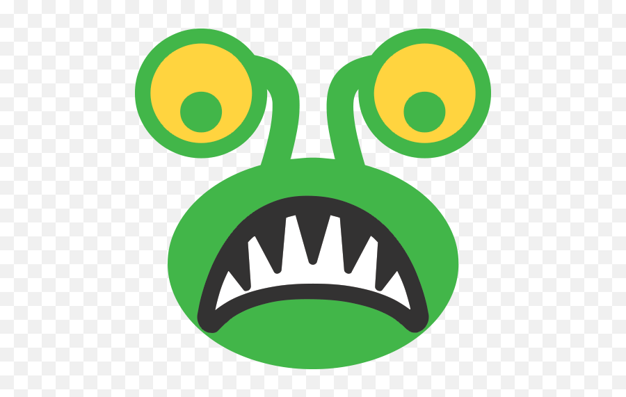Alien Monster Emoji For Facebook Email Sms - Monster Emoji,Monster Emoji