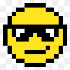 Derpy - Pixel Art Cool Emoji