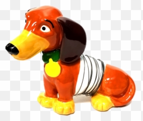 Slinky Dog Toy Story Pottery Ceramic - Dachshund Emoji