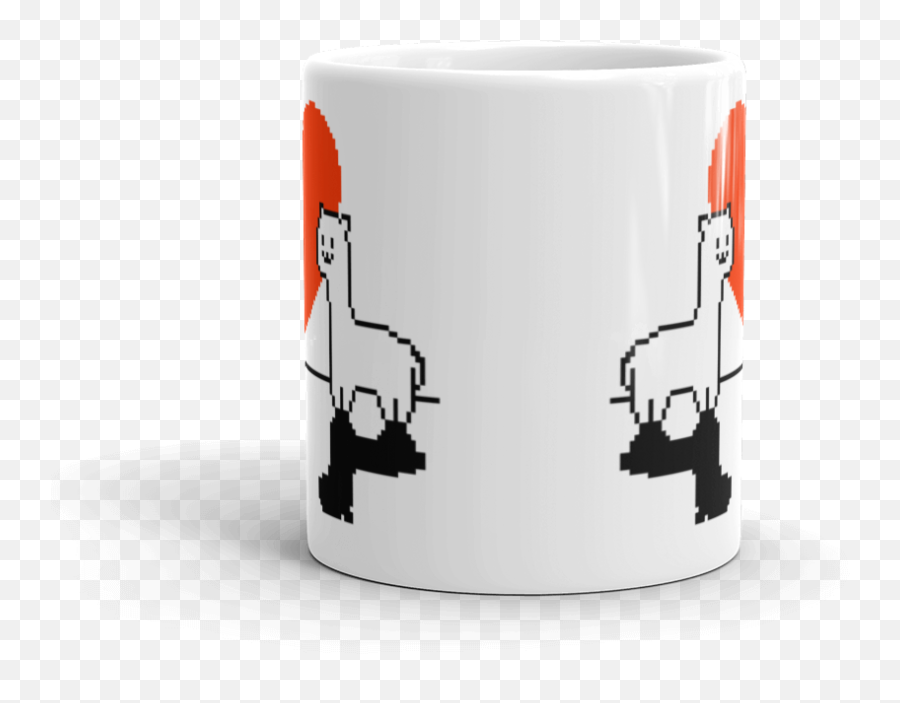Llamas Of Llove Mug - Coffee Cup Emoji,Sip Tea Emoji