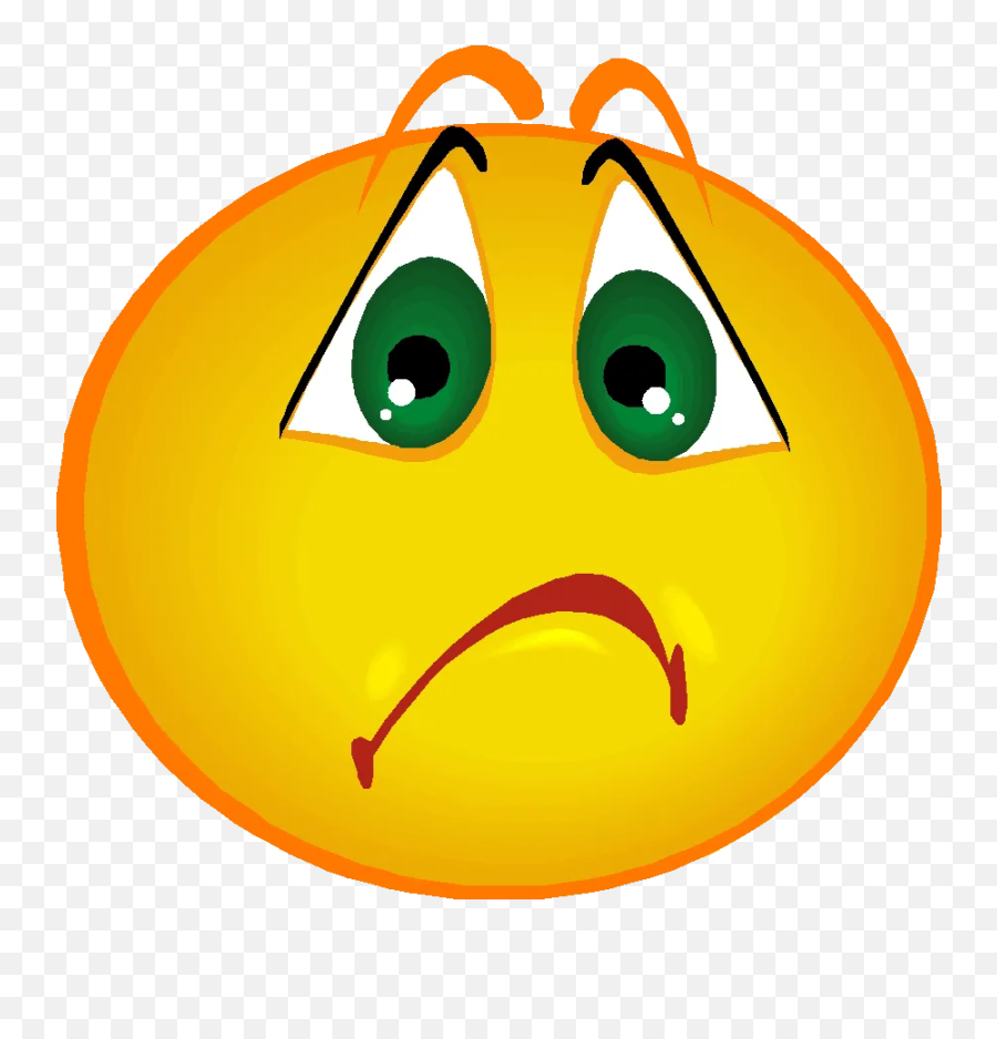 Sad Face - Sad Face Clipart Gif Emoji,Kik Emoticon List