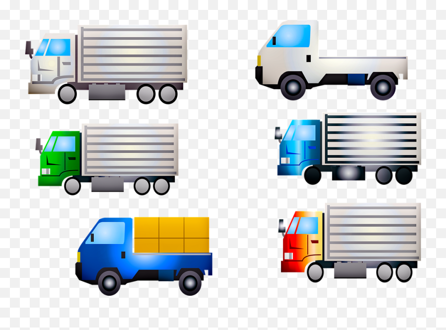 Truck Lorrie Large Trucks Emoji,Food Truck Emoji