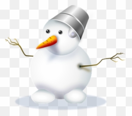 Free Snowman Winter Vectors - Cartoon Emoji,Snow Man Emoji