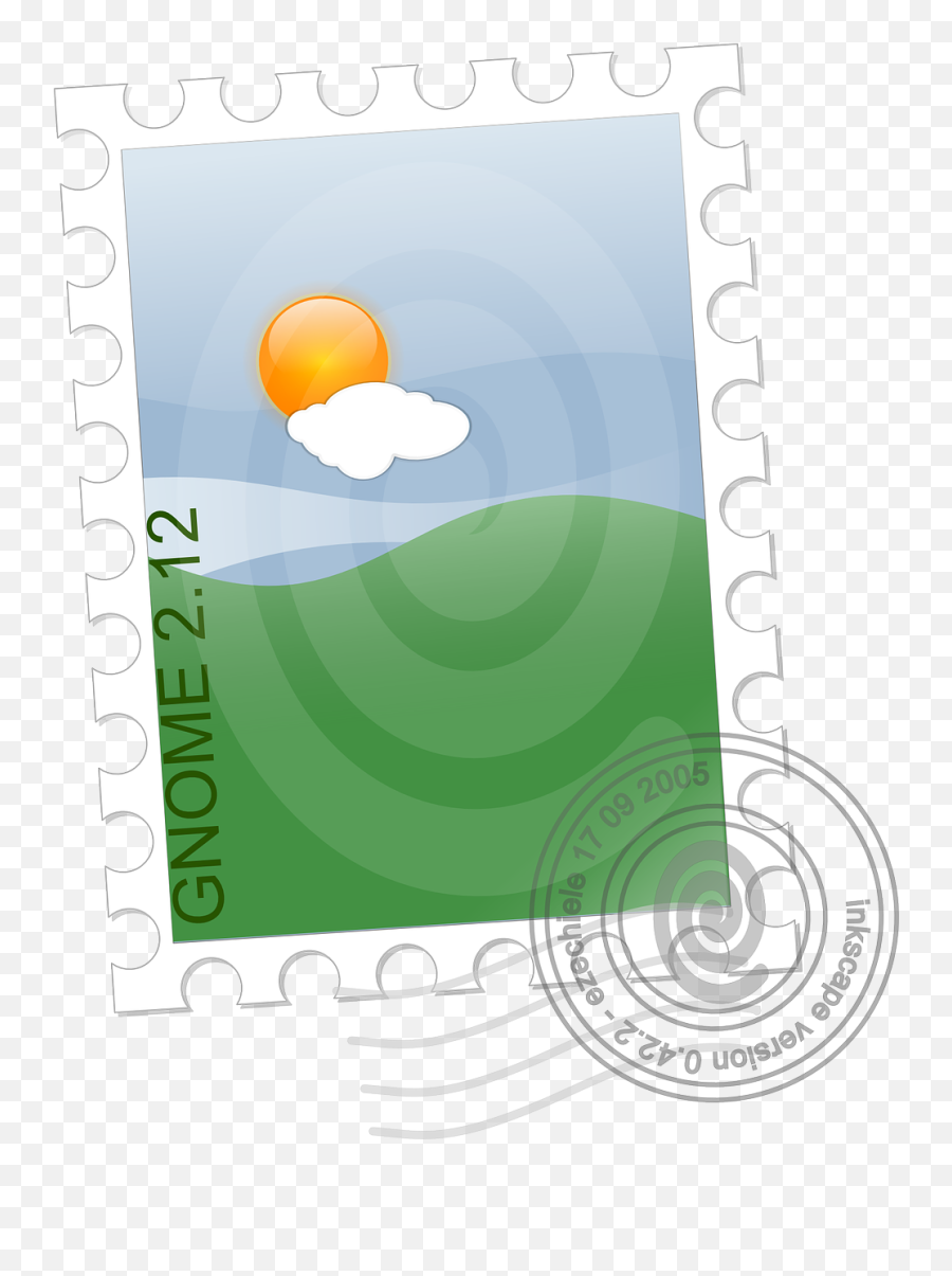 Stamp Postage Mail Letter Postal - Stamp Clipart Emoji,Emoji Plane And Letter