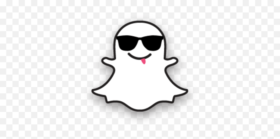 Snapchat Ghost Sunglasses Transparent Png - Snapchat Ghost Transparent Emoji,Sunglass Emoji Snapchat