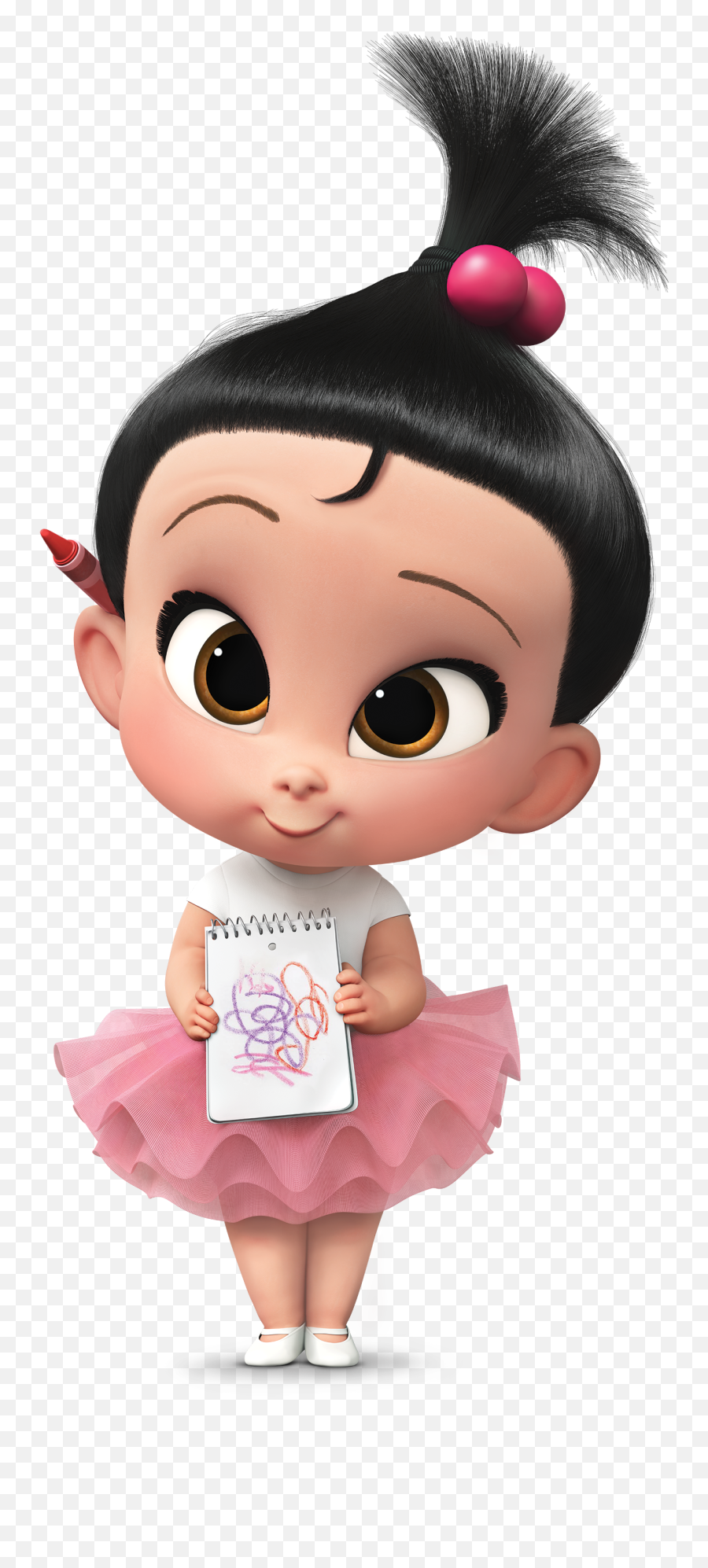 Baby Cartoon Characters - Boss Baby Girl Emoji,3d Animated Emoji For Android