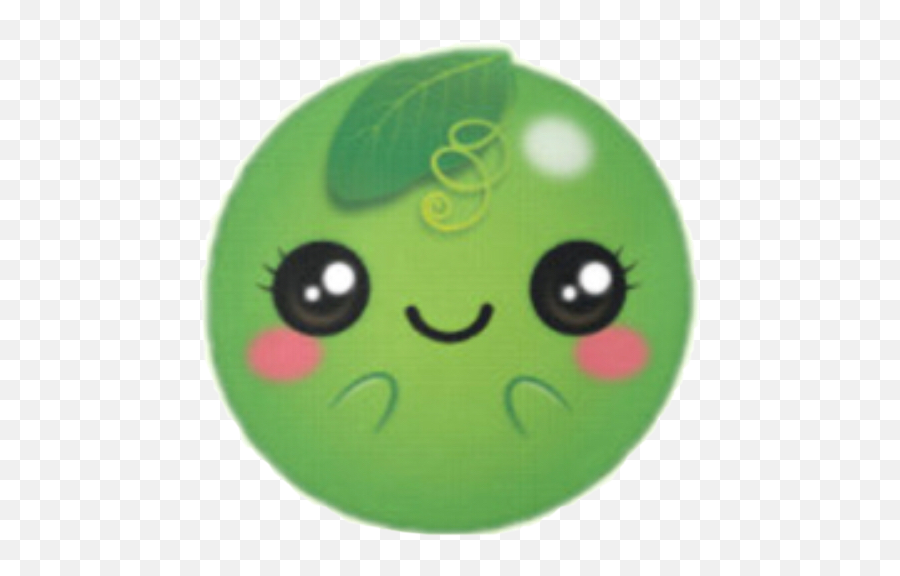 Green Beans Sticker Challenge - Tiny Cute Pea Emoji,Green Bean Emoji