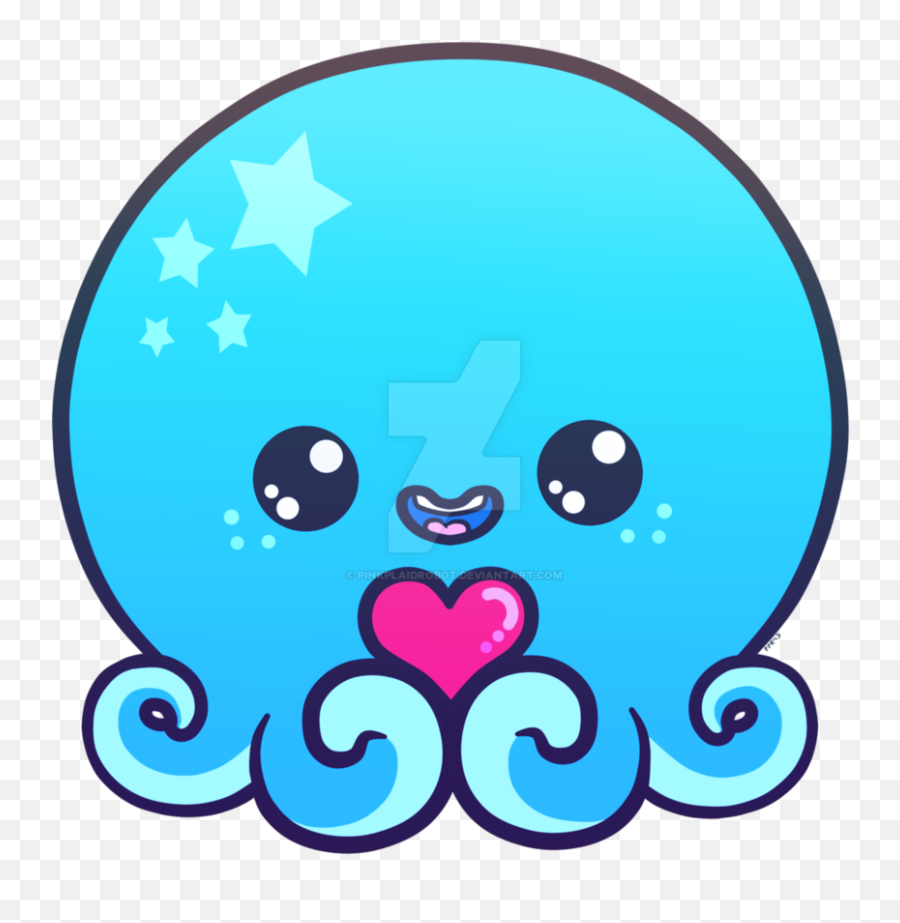 Pin - Octopus Chibi Emoji,Tentacle Emoji