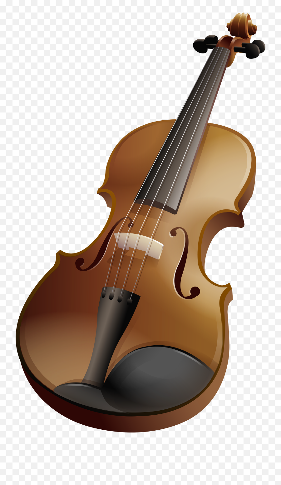 Violin Clipart Transparent Background - Violin Clipart Png Emoji,Violin Emoji
