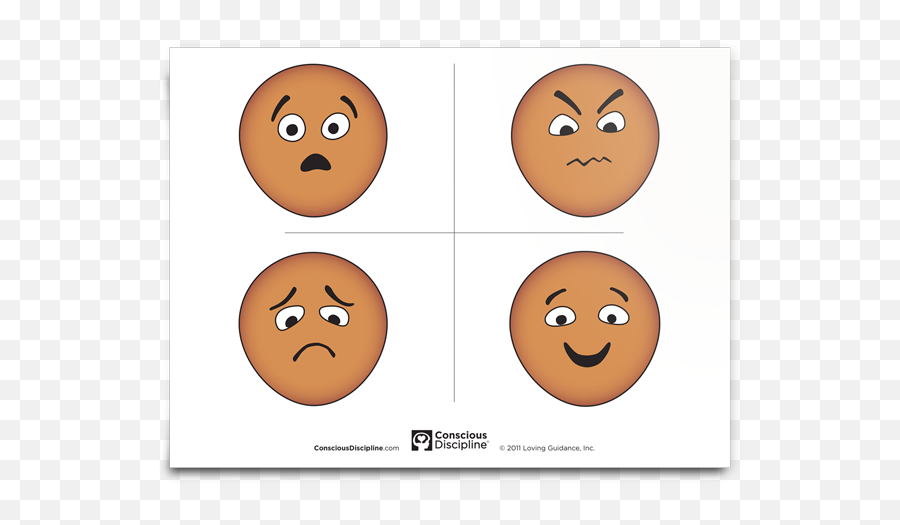 Printable Emotion Faces Clipart - Happy Sad Angry Scared Emoji,Sad Angry Emoji