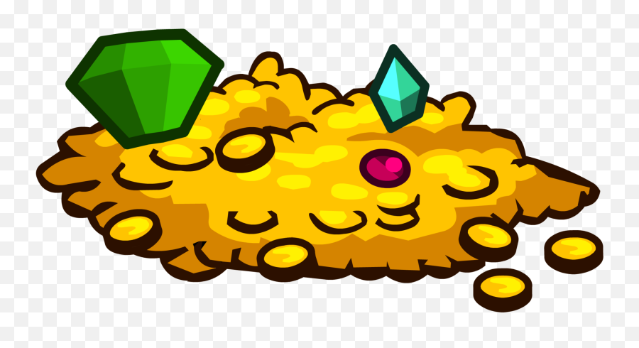 Pile Of Gold Png - Medieval Party 2011 Club Penguin Coin Gold Pile Of Treasure Emoji,Gold Coin Emoji