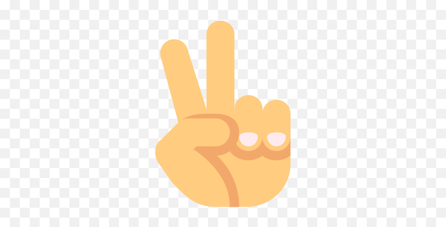 Hand Peace Icon - Illustration Emoji,Peace Sign Hand Emoji
