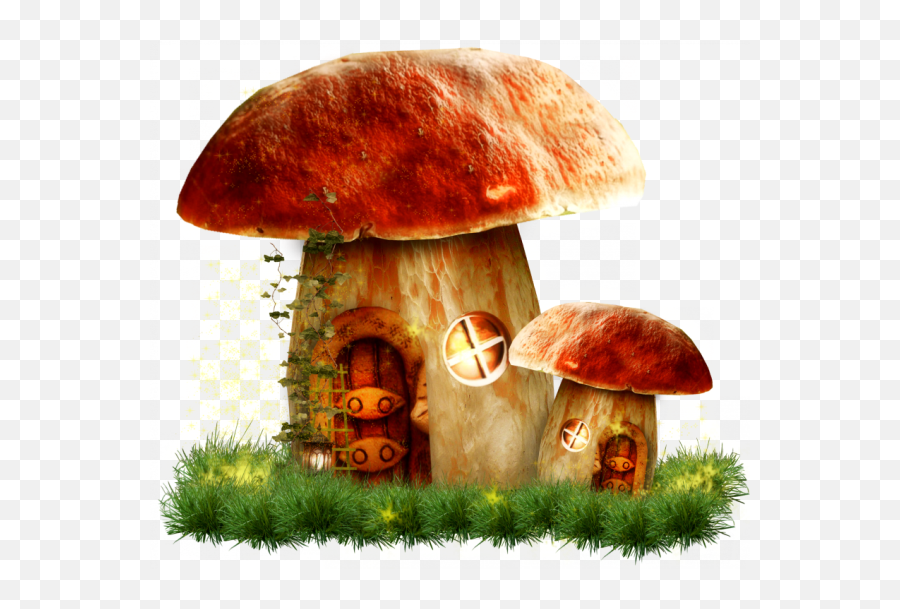 Fungus Drawing Fantasy Transparent U0026 Png Clipart Free - Mushroom House Transparent Cute Emoji,Mushroom Man Emoji