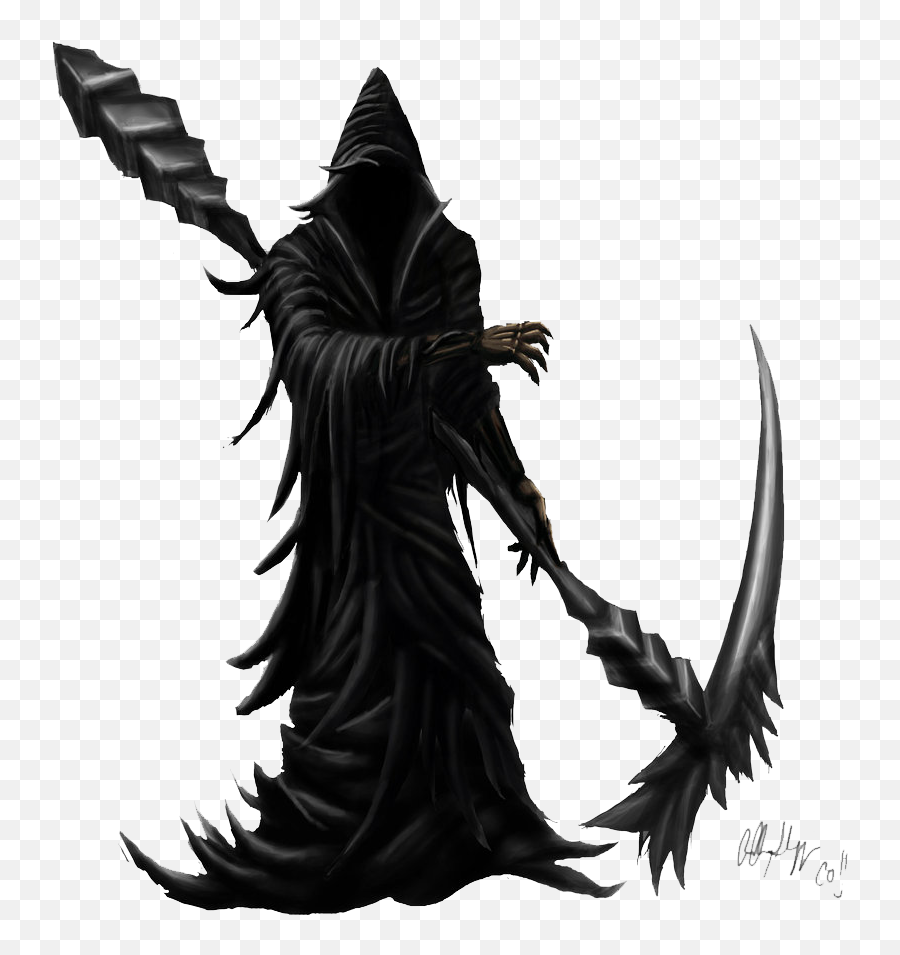 Death Png - Transparent Grim Reaper Png Emoji,Grim Reaper Emoji