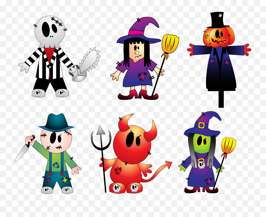 Free Creepy Cliparts Download Free Clip Art Free Clip Art - Transparent Halloween Characters Clipart Emoji,Scary Clown Emoji