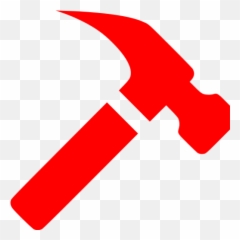 Red hammer icon - Free red icons Hammer Icon Png Emoji