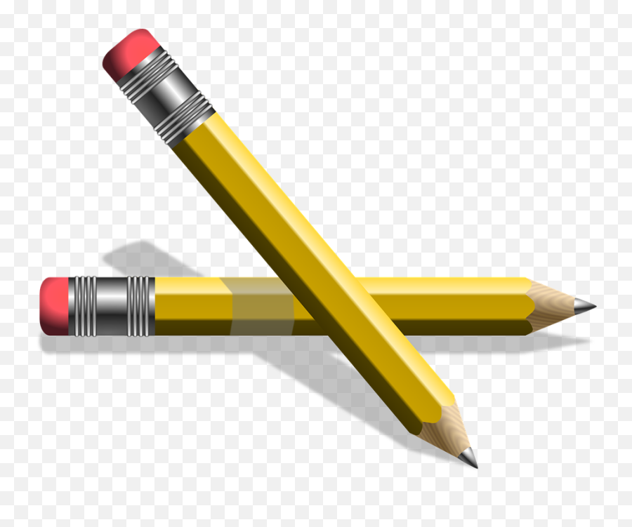Free Pencil Clipart Transparent - Pencils Clipart Png Emoji,Emoji Pencil