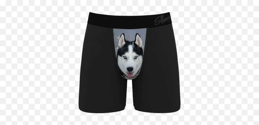 The - Dog Sledding Underpants Emoji,Boxer Dog Emoji
