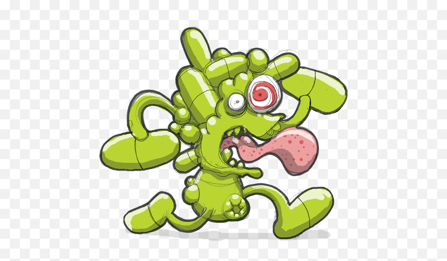 Boo - Fungus Amungus Characters Emoji,Germ Emoji