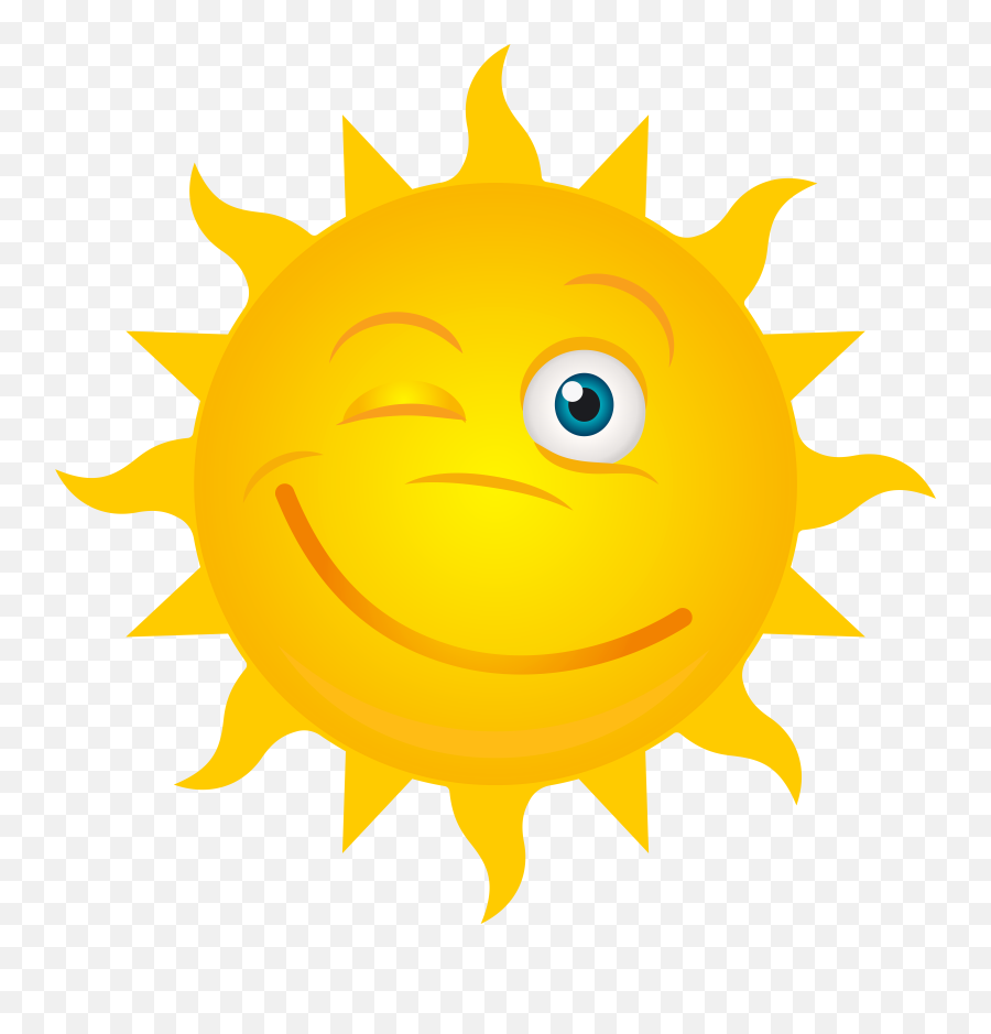Clip Art Emoji,Sun Emoticon