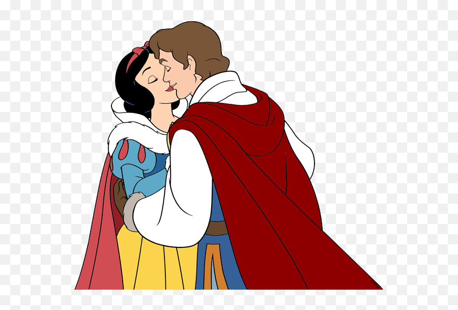 Snow White And The Seven Dwarfs - Snow White Kiss The Prince Emoji,Snow White Emoji